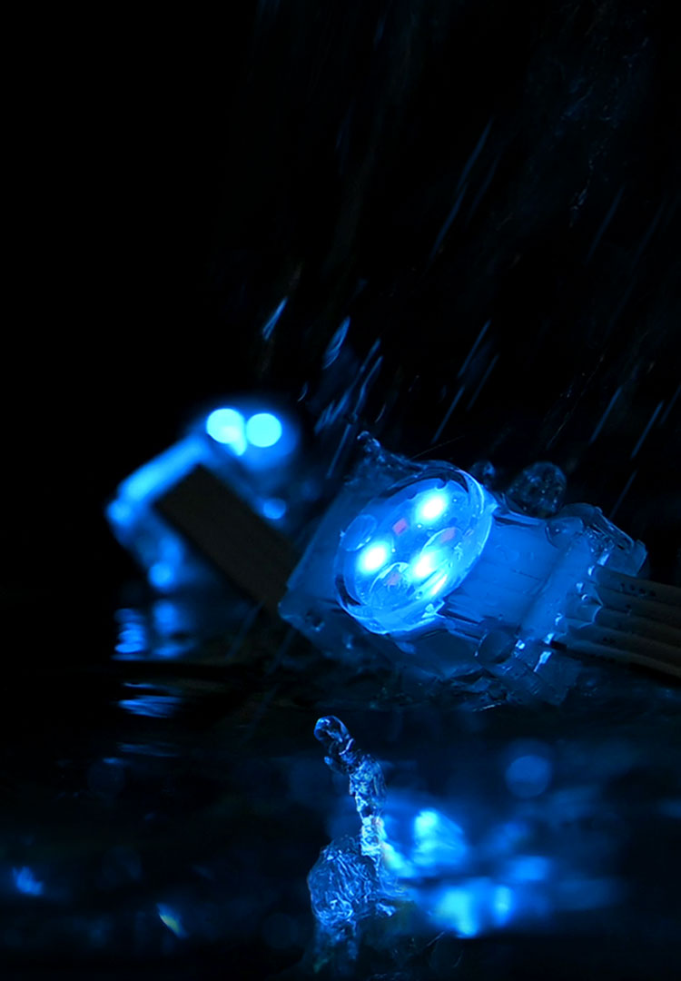 勇電二次封裝LED水下點光源<br>IP68 可長期在水下使用