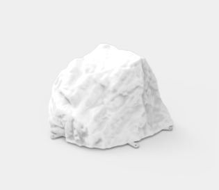 3D打印石頭燈
