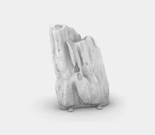 3D打印石頭燈
